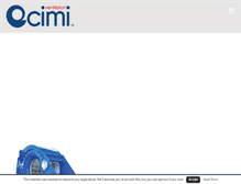 Tablet Screenshot of cimiventilatori.com